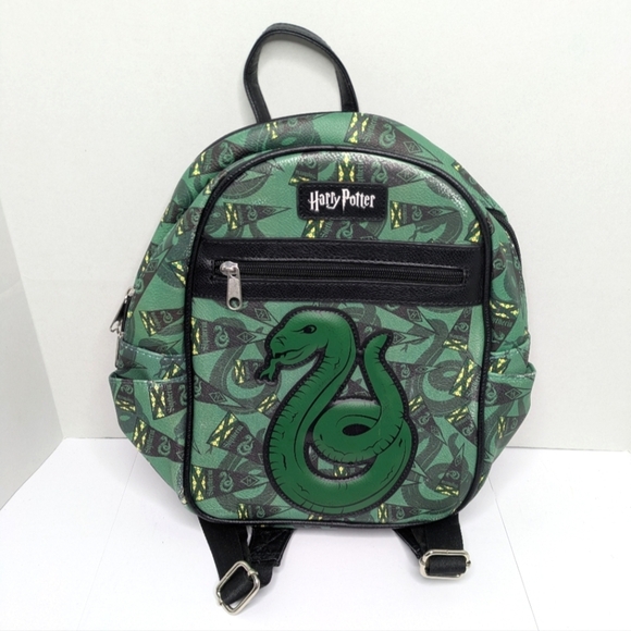 Loungefly Harry Potter Slytherin Backpack Bag - Picture 1 of 6
